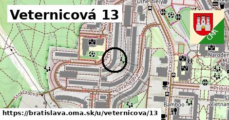 Veternicová 13, Bratislava