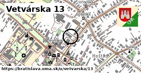 Vetvárska 13, Bratislava