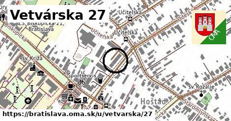 Vetvárska 27, Bratislava