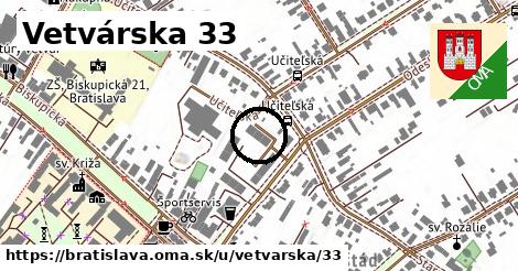 Vetvárska 33, Bratislava