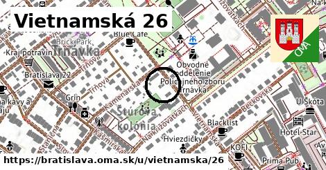 Vietnamská 26, Bratislava