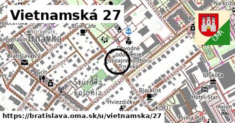 Vietnamská 27, Bratislava