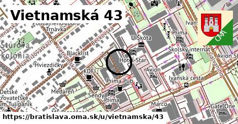 Vietnamská 43, Bratislava