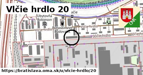 Vlčie hrdlo 20, Bratislava