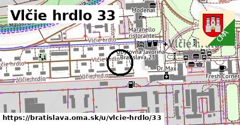 Vlčie hrdlo 33, Bratislava