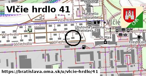 Vlčie hrdlo 41, Bratislava