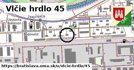 Vlčie hrdlo 45, Bratislava