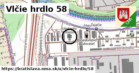 Vlčie hrdlo 58, Bratislava