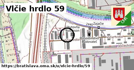 Vlčie hrdlo 59, Bratislava