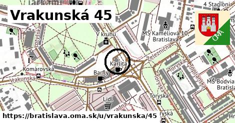 Vrakunská 45, Bratislava