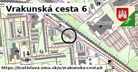 Vrakunská cesta 6, Bratislava