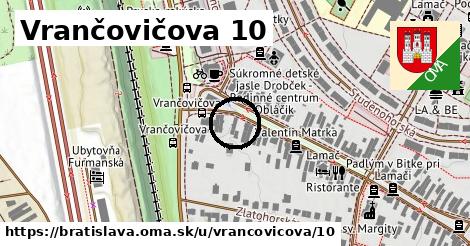 Vrančovičova 10, Bratislava