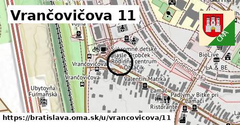 Vrančovičova 11, Bratislava