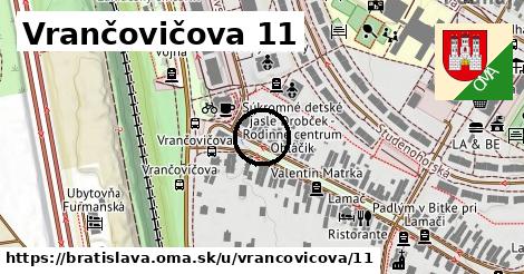 Vrančovičova 11, Bratislava