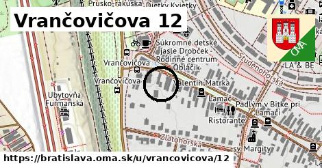 Vrančovičova 12, Bratislava