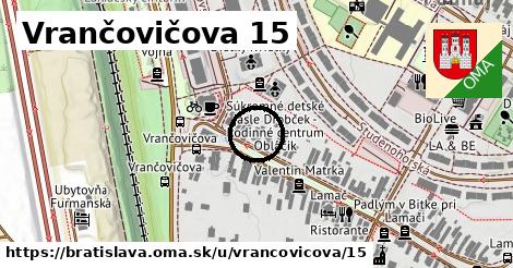 Vrančovičova 15, Bratislava