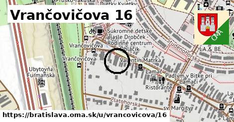 Vrančovičova 16, Bratislava