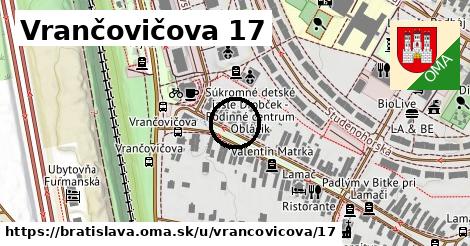 Vrančovičova 17, Bratislava