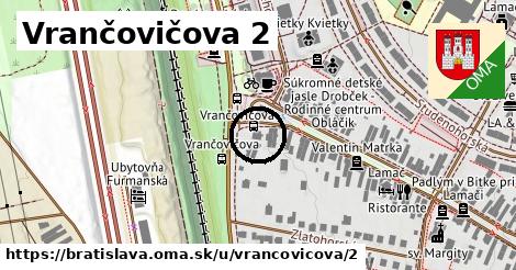 Vrančovičova 2, Bratislava