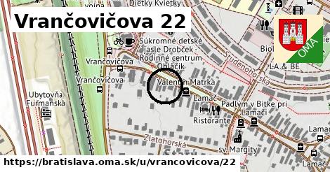 Vrančovičova 22, Bratislava