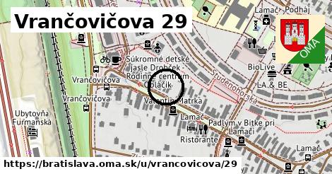 Vrančovičova 29, Bratislava