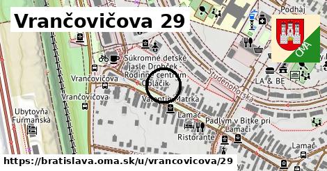 Vrančovičova 29, Bratislava