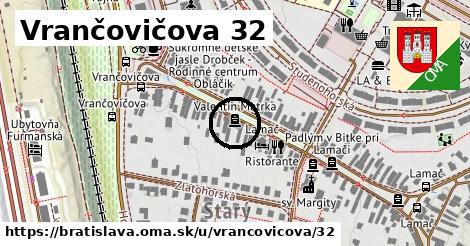 Vrančovičova 32, Bratislava