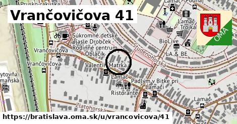 Vrančovičova 41, Bratislava