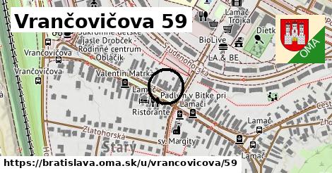 Vrančovičova 59, Bratislava