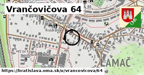 Vrančovičova 64, Bratislava