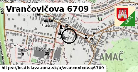 Vrančovičova 6709, Bratislava
