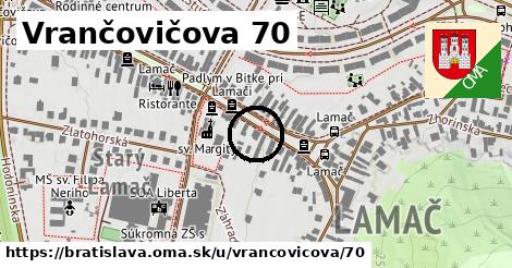 Vrančovičova 70, Bratislava