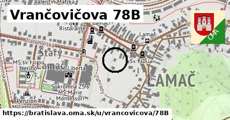 Vrančovičova 78B, Bratislava