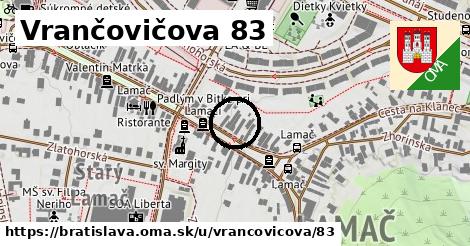 Vrančovičova 83, Bratislava