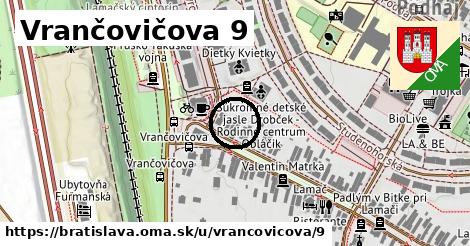 Vrančovičova 9, Bratislava