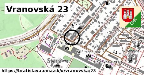 Vranovská 23, Bratislava