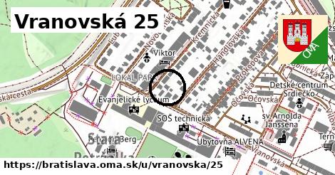 Vranovská 25, Bratislava