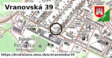 Vranovská 39, Bratislava