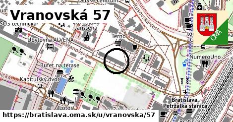 Vranovská 57, Bratislava