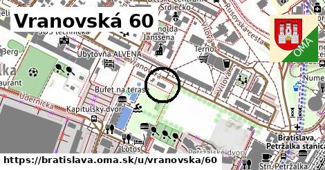 Vranovská 60, Bratislava