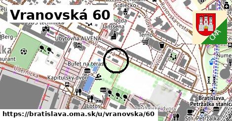 Vranovská 60, Bratislava