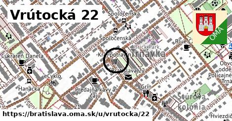 Vrútocká 22, Bratislava