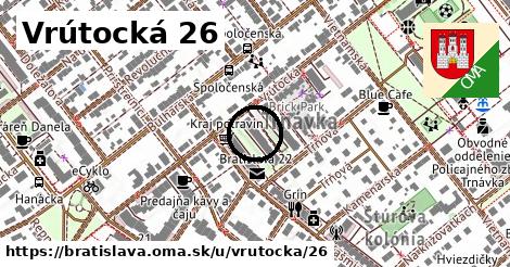 Vrútocká 26, Bratislava
