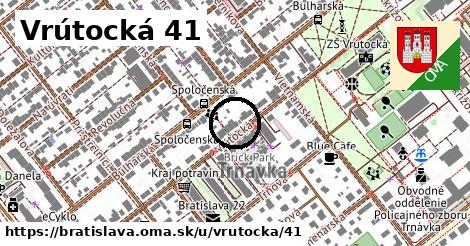 Vrútocká 41, Bratislava