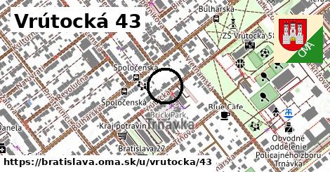 Vrútocká 43, Bratislava