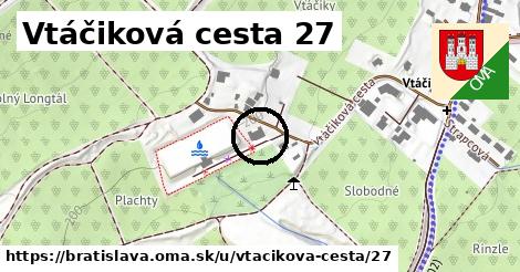 Vtáčiková cesta 27, Bratislava