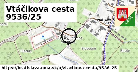 Vtáčikova cesta 9536/25, Bratislava