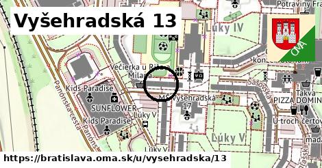 Vyšehradská 13, Bratislava