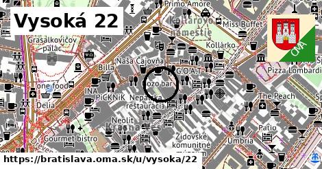 Vysoká 22, Bratislava