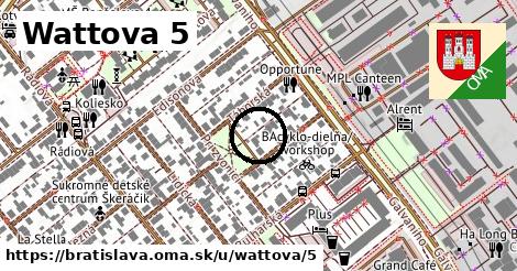 Wattova 5, Bratislava